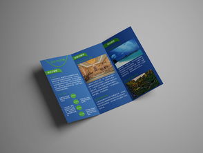 探索未知，規劃精彩——旅游開發項目策劃咨詢三折頁設計